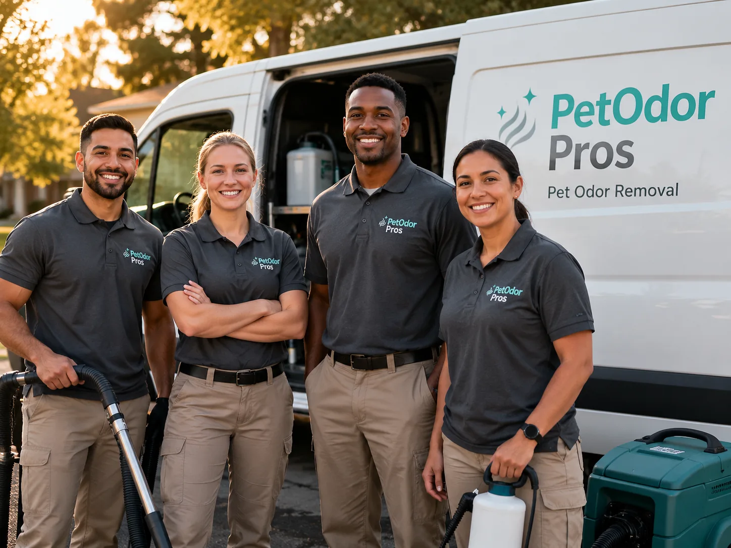 Pet Odor Removal team serving Chappell Hill, TX
